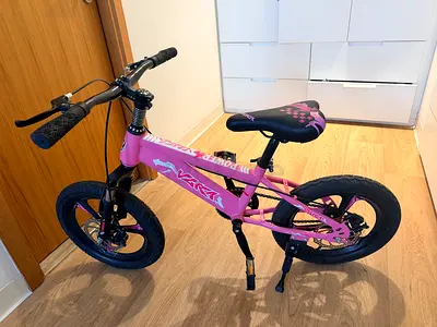 Kids Pink Vika 16-inch Bicycle - Good Condition