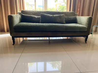 Stylish Velvet Sofa