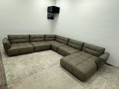 Amazing condition Natuzzi brand Ushape sofa