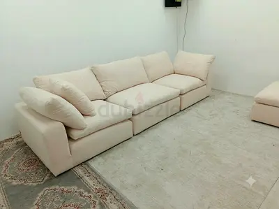 Marina home luscious cloud feather 🪶 filled modular 3 piece sofa