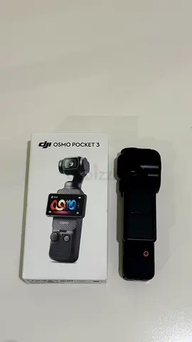 For sale dji poket3 one week use with original accessories, wide lens, protective cover and one year