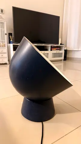 Modern Tilted Table Lamp - Blue