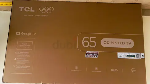 TCL 65 inch tv box