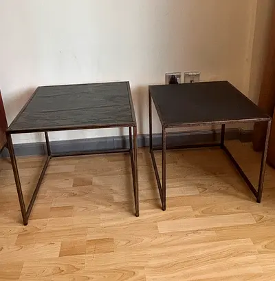 Set of Two Side Nesting Tables