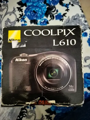Brand New Nikon Coolpix L610 Digital Camera Black