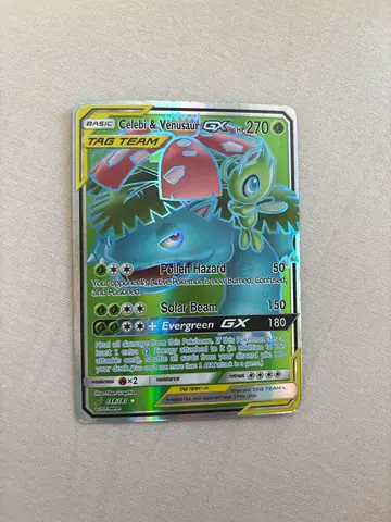 Pokemon Card Celebi  VENESAUR GX