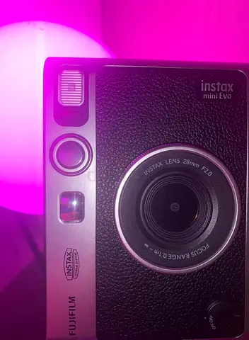 FujiFilm INSTAX Mini EVO Hybrid Instant Camera - Black