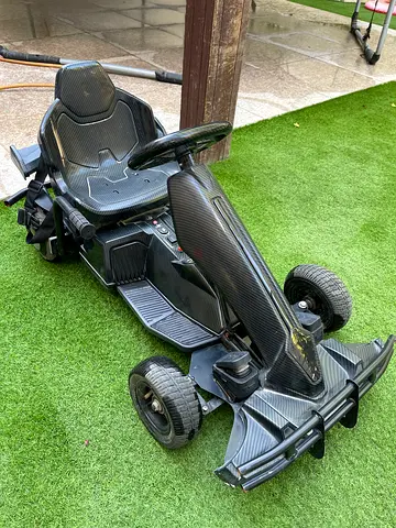 Black Electric Ride-on Go Kart