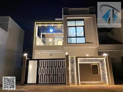Villa for sale, including fees, opposite the mosque. A distinctive villa at an excellent price, freehold ownership, bank financing available