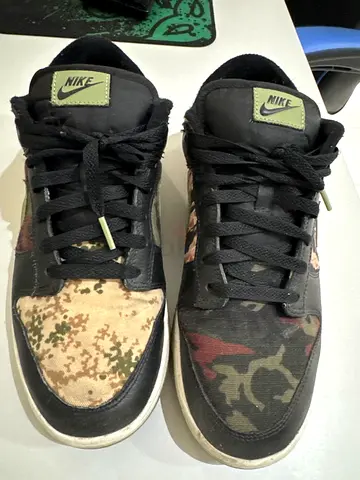 Nike CRAZY CAMOUFLAGE Low Dunks 44.5 EU