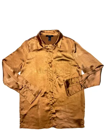 Forever 21 Brown Blouse Only used once