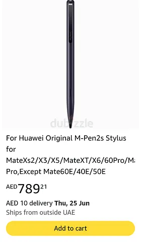 Original Huawei M-Pen 2s Stylus (Compatible with Mate XT Ultimate (Trifold)