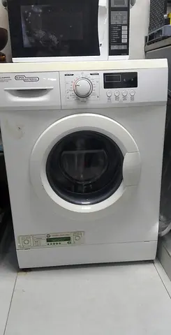 Used front-load washing machine - working condition, 7kg (white)