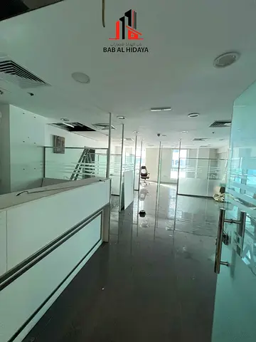 Fully Fitted Office with Glass Partitions ! Prime Location ! (732-1040SqFt)Book Now