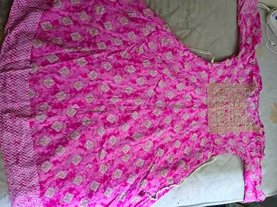 Beautiful Pink Anarkali Dress/Kurti – Excellent Condition