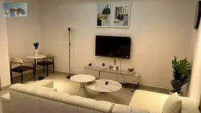 Apartment for rent in Ajman furnished studio in Gulfa Towers Khalifa Street separate kitchen gym poo