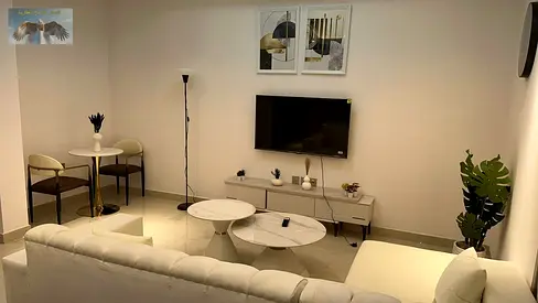 Apartment for rent in Ajman furnished studio in Gulfa Towers Khalifa Street separate kitchen gym pool private parking all bills included prime locatio