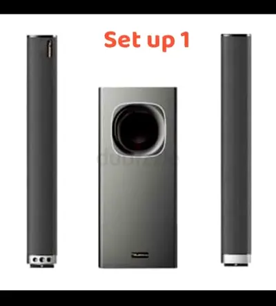 2.1 Home Audio Speaker System with Subwoofer