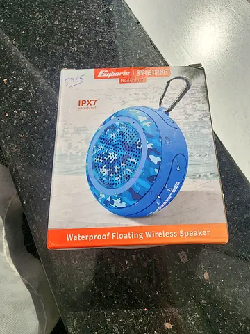 Portable Waterproof Floating Bluetooth Speaker (Black )