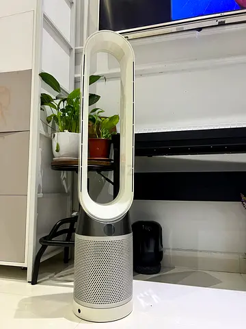 Dyson-style bladeless tower fan with purifier - used