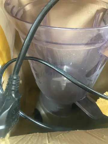 Used blender jar with motor base cord (spare parts)