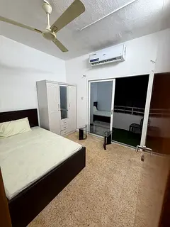 New flat, Very neat and clean private room with attached balcony available for Indian families