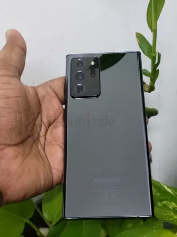 Samsung Galaxy Note 20 Ultra 5G 256GB/12GB Dual SIM | Jet Black | AED 650