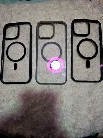 Set of 3 Clear MagSafe-compatible iPhone 16 pro max Cases