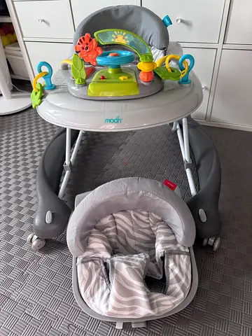 Moon Brand Crusie 4 in 1 walker jumper rocker pushable walker with extra seat