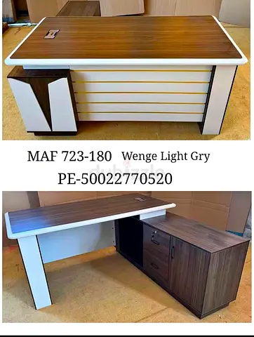 Brand new L shape Executive Office Wooden table For Manager Available