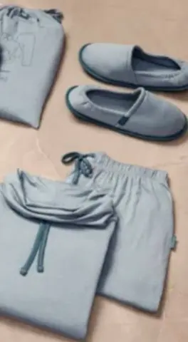 Matching Unisex Soft Loungewear Set – Light Blue Hoodie  Pants