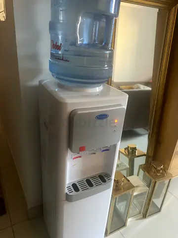 Standing Water Dispenser - Hot  Cold with 2 bottles