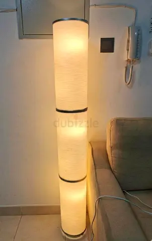 IKEA Floor/Nightstand Lamp - Tall 3-tier Paper Shade