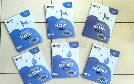 Set of BYJUS Most Important Maths  Science Workbooks for Class 10 CBSE (6 books)