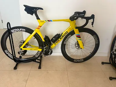 Colnago Y1rs UAE Team Emirates Edition Road Bike. Sram red AXS with PM. Size M