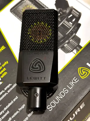 🎙️ Lewitt LCT 440 PURE Studio Condenser Microphone – Like New