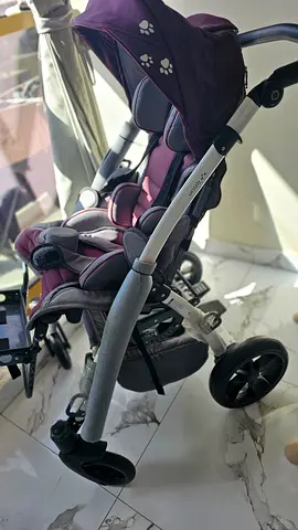 Lightly used purple standard baby stroller - good condition for special Need kids/baby