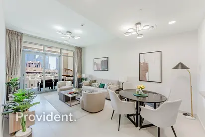 Luxury Furnished 2BR | Layout | Burj Khalifa View