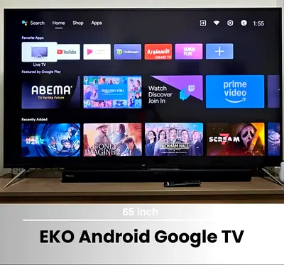 65-inch EKO Android Google TV - Good Working Condition