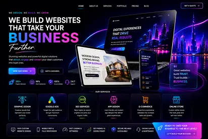 🌐 High-Performance Website Design, Development, WordPress  Shopify E-Commerce