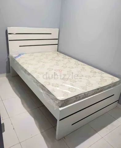 Brand New Single White Wooden Bed Frame For Sale