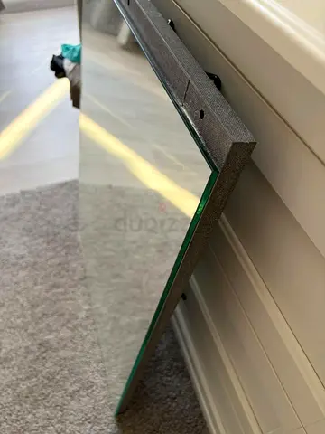 Beveled Wall Mirror - Slim Frameless Design (Unused Condition)