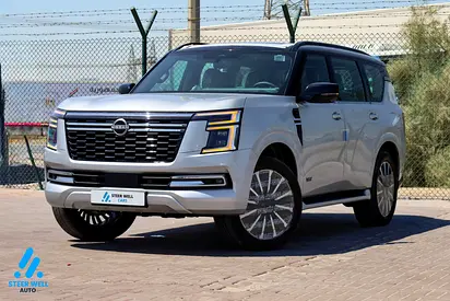 Nissan Patrol LE PLATINUM CITY GCC 3.5L Twin Turbo V6 | AWD | 9-Speed AT | Black roof | Seater