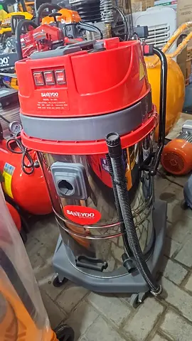 Sanyoo Industrial Wet  Dry Vacuum Cleaner - Heavy Duty, Stainless Tank