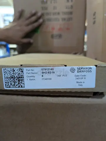 Semikron Danfoss SKD 82/16 Bridge Rectifier Module