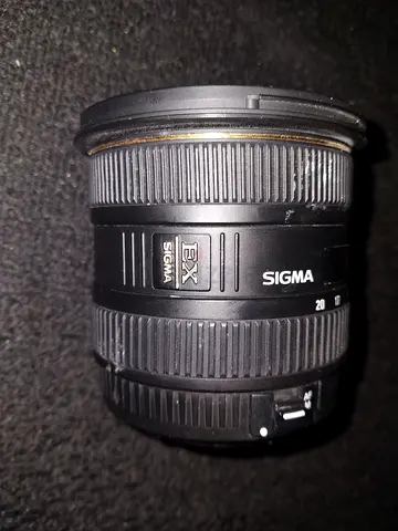 Sigma lenz 10-20 mm japan