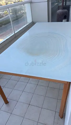 Outdoor dining table