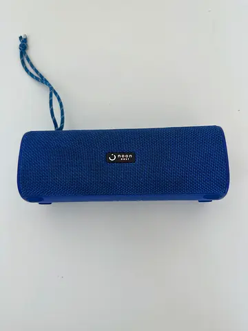 Portable Bluetooth Speaker - Blue, Compact, Portable Strap