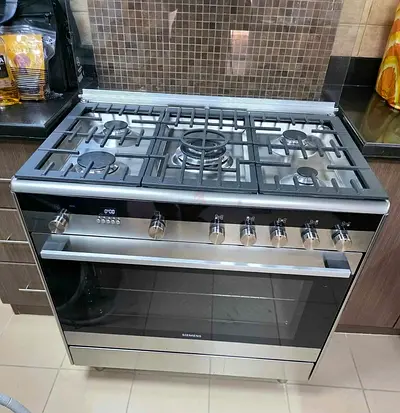 Siemens Dubai Combination Top Gas Oven Electric Cooker 90x60cm With Dual Fan Perfect Condition