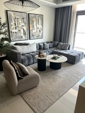 Large Sofa + Futon + Rug - Comfortable  Good Condition